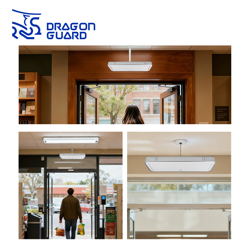 RFID UHF 860-960MHz EAS Ceiling System Anti-Theft Reader Loss Prevention System