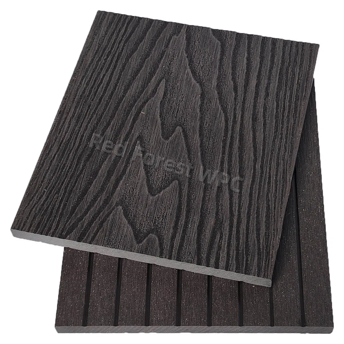 3D Wood Grain Composite Floor Waterproof Mothproof Outdoor Building Material