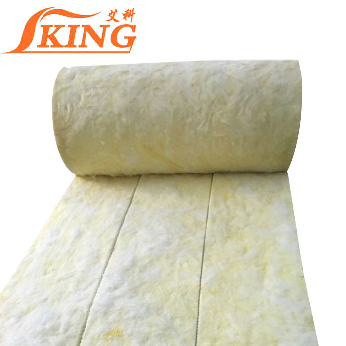 Isoking Glass Wool Blanket Heat Insulation Building Materials