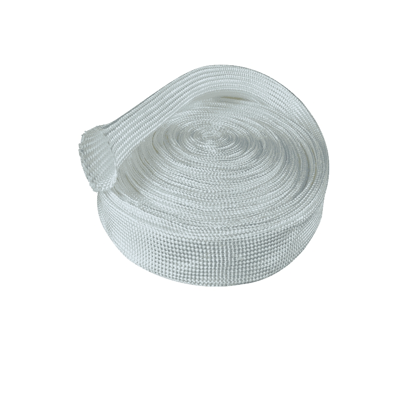 Thermal Insulation Material High Silica Fiberglass Sleeving Fire Sleeve Fiberglass Sleeve