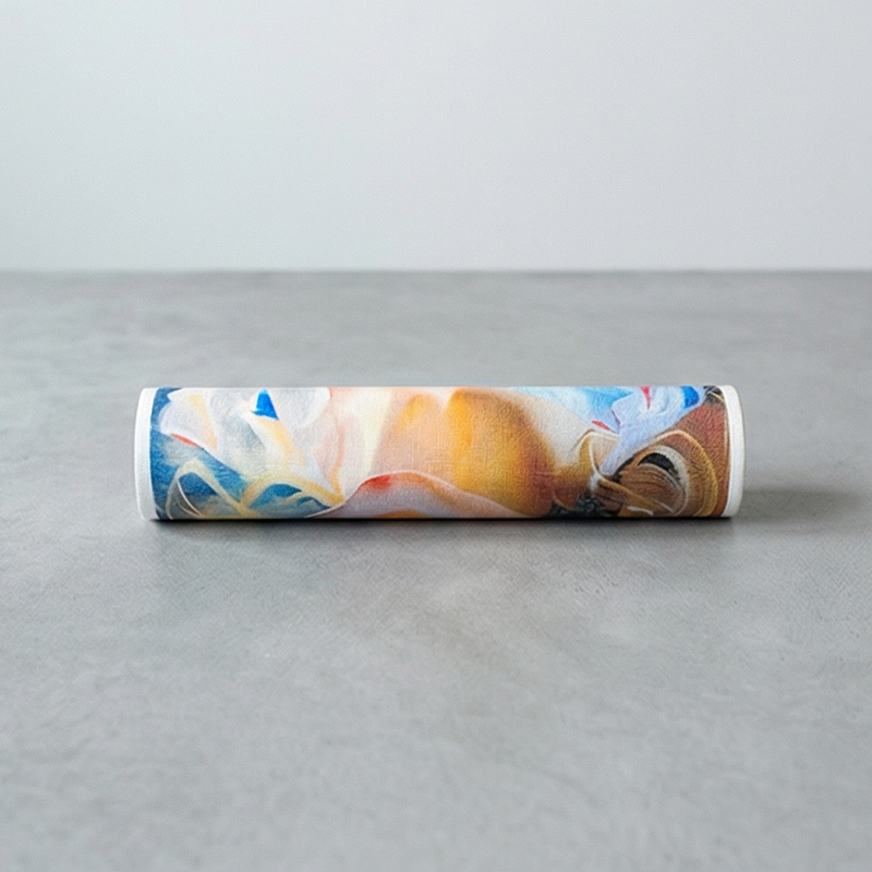 Premium Modern Digital Printing Canvas Featuring Embossed White Finish