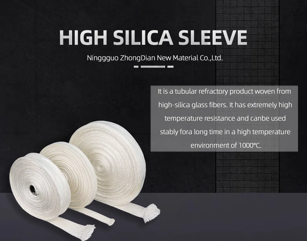 High Silica Fiberglass Sleeving