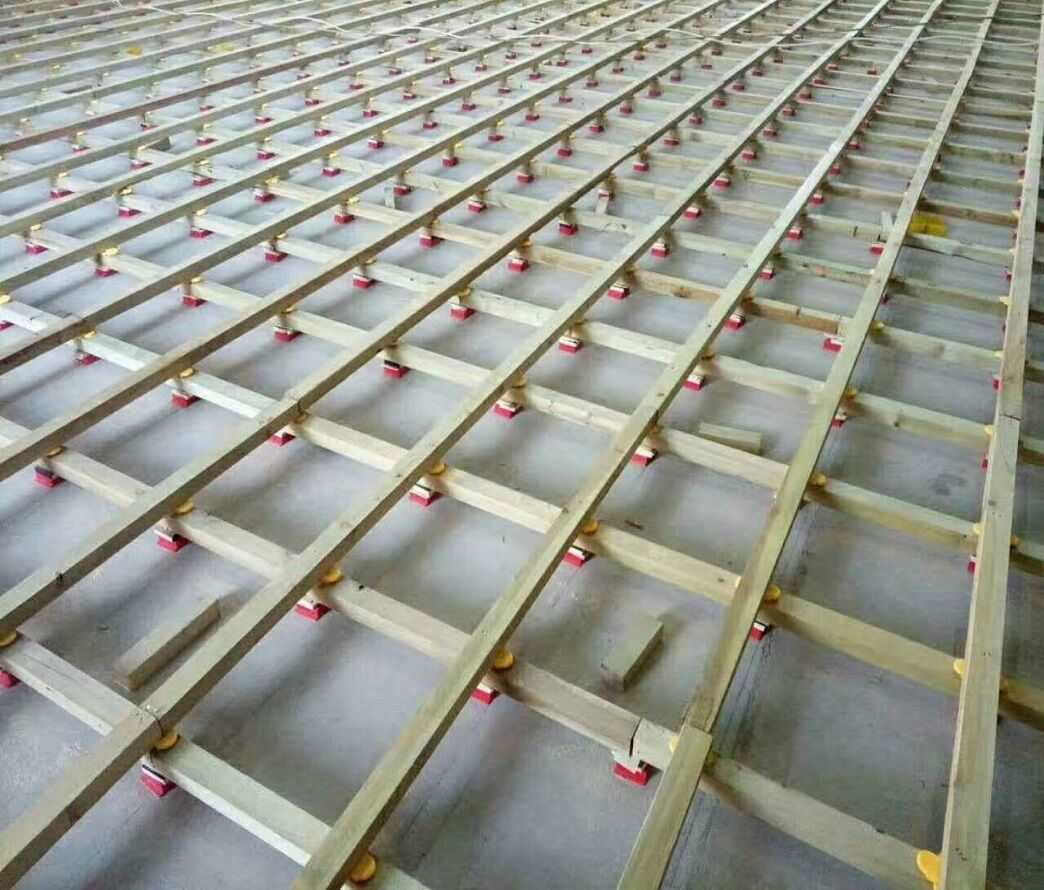 New Sports Chinese Factory 20m*2m*4.5mm Maple Floor Flooring Wood Grain Building Material