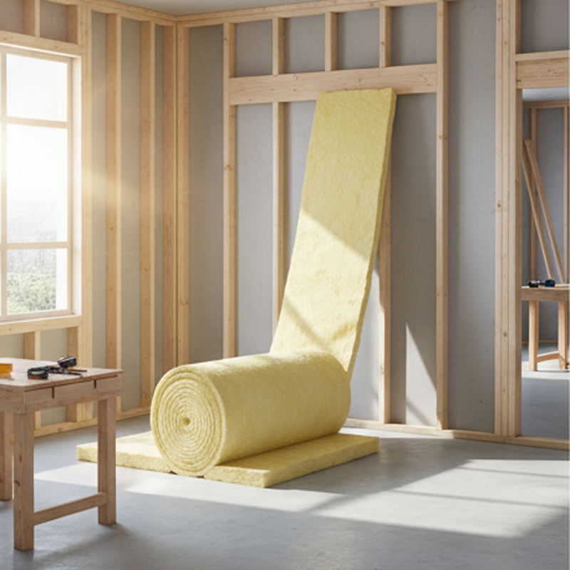 High-Quality Blanket Fiberglass Wool Blanket Glass Wool Building Insulation Material