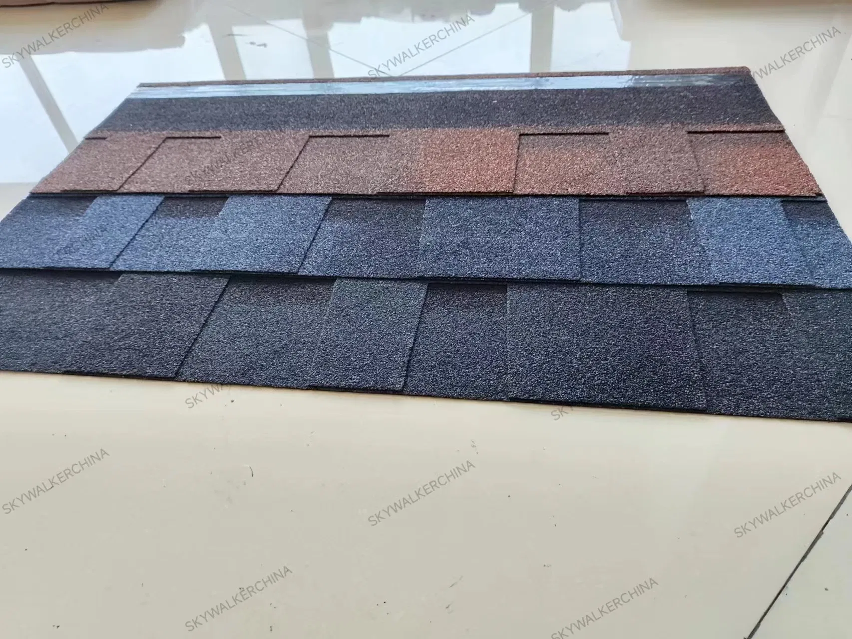 High Quality Blue Roofing Asphalt Shingle Roofing Material
