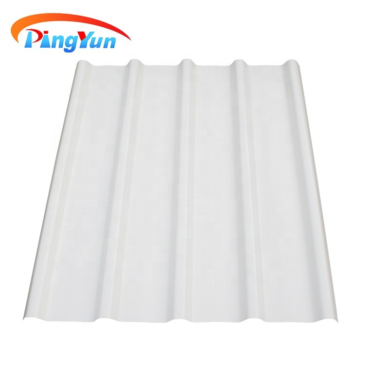 New Technology Construction Materials of PVC Plastic Roof Tiles Trapezoidal Corrugated Plastic UPVC Roofing Sheet