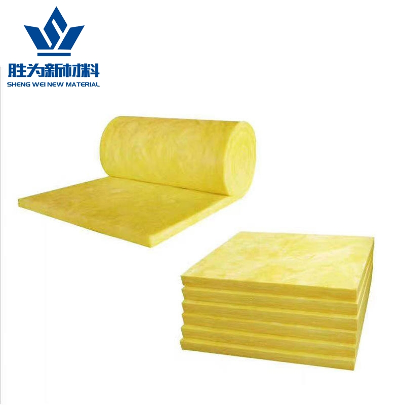 Modern Design Aluminum Foil-Reinforced Glass Wool Roll Felt Wall Sound Heat Insulation Material for Noise Reduction Greenhouses