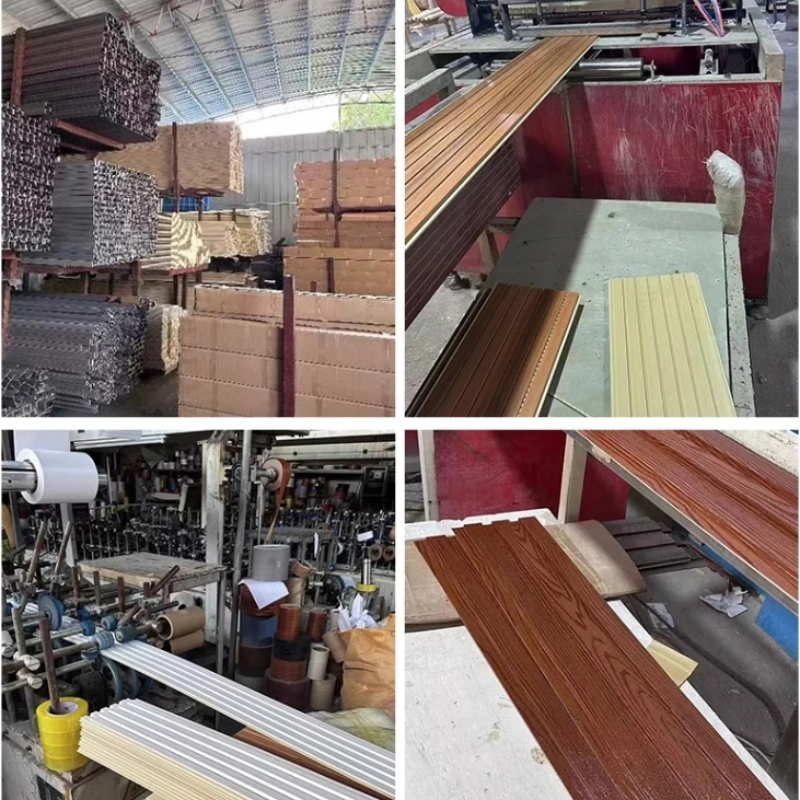 Elegant Fluted Wall Panels for Contemporary WPC Interiors