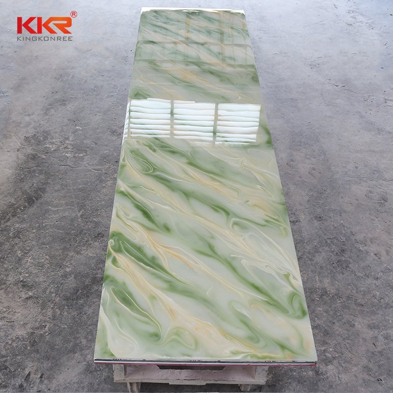 Acrylic Solid Surface Translucent Resin Stone Material