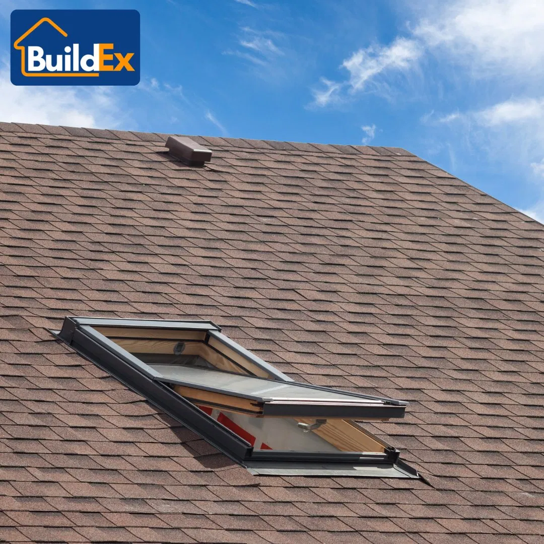 New Type Economical Black Asphalt Roofing Laminated Shingles Fiberglass Building Materials for House Construction