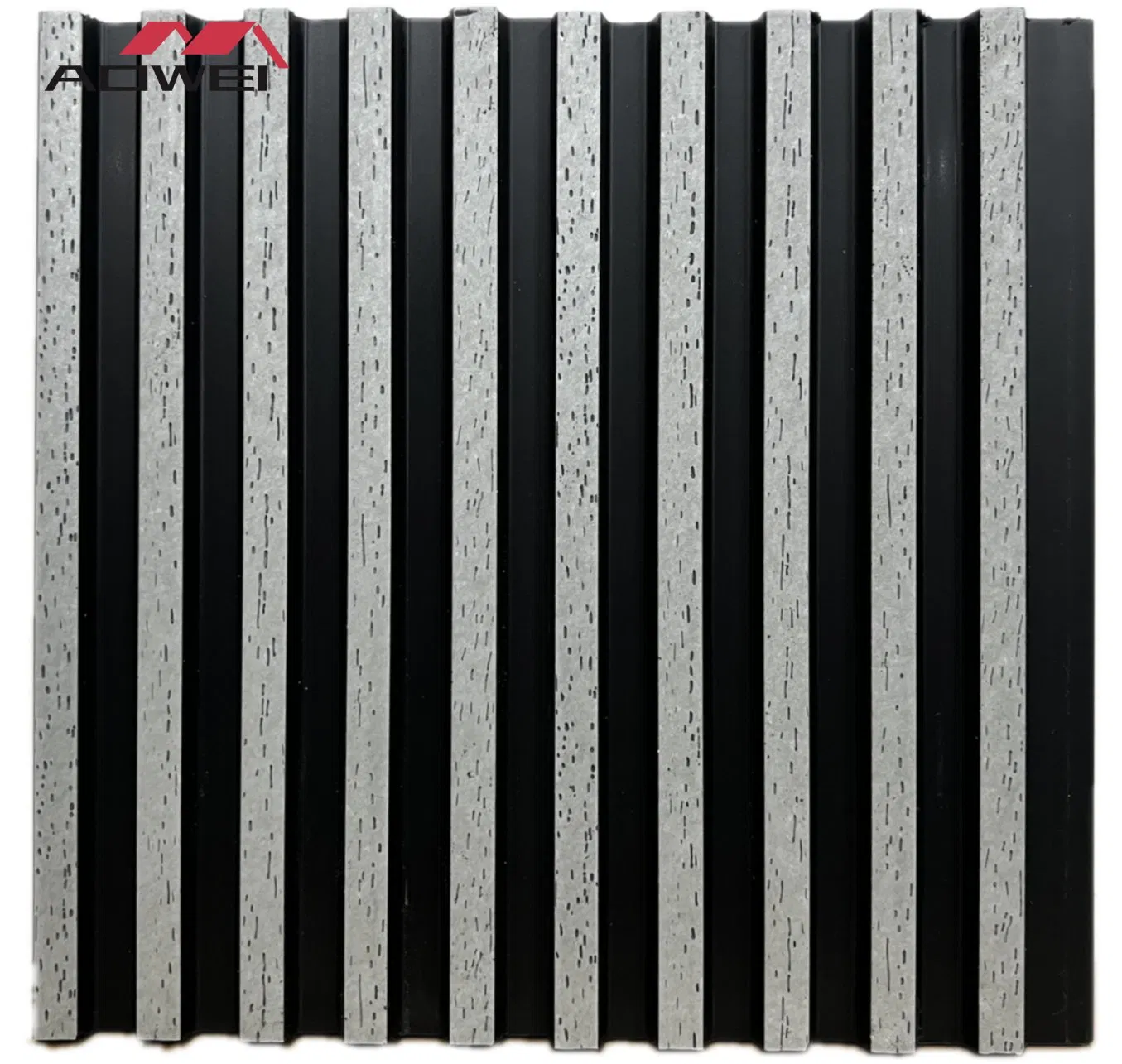 Light Weight 3D Imension Print PS Natual Wood WPC Inside Wall Panel Decoration Material