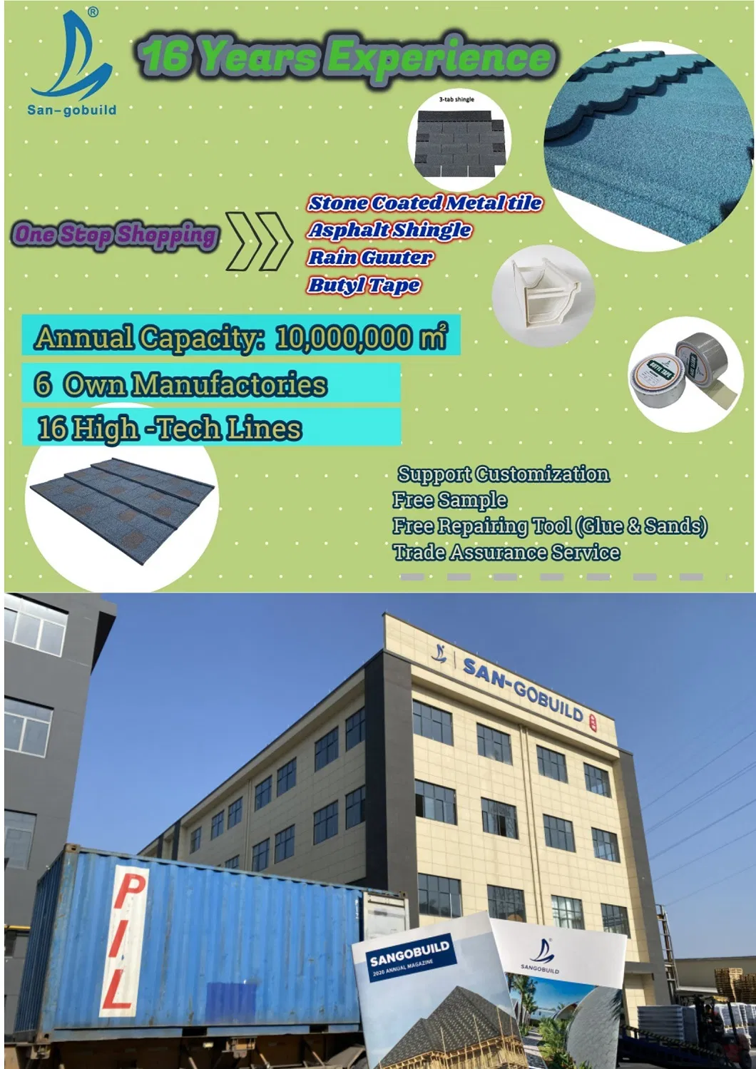 Stone Coated Roof Tile