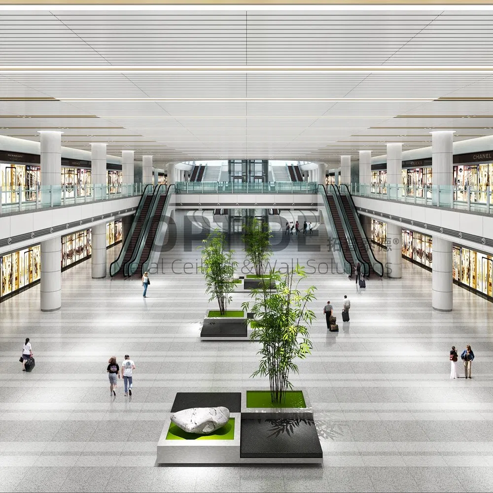 ISO Aluminum Building Decorative Ceiling Board Civil and Structural Material