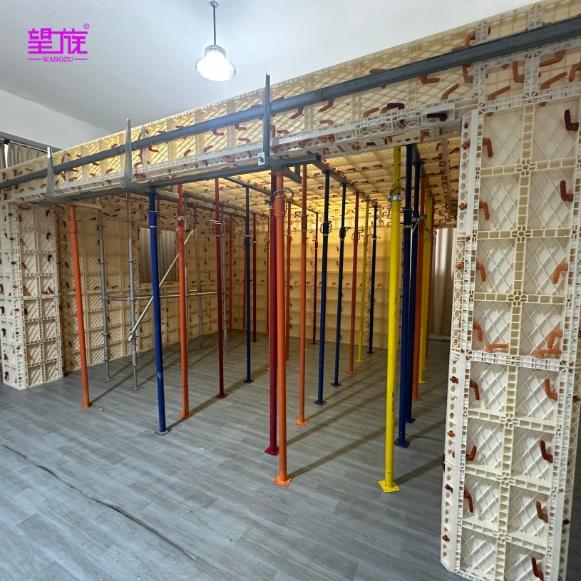 Custom Size Plastic Formwork for Bridge &amp; Tunnel Construction, High Load-Bearing Template