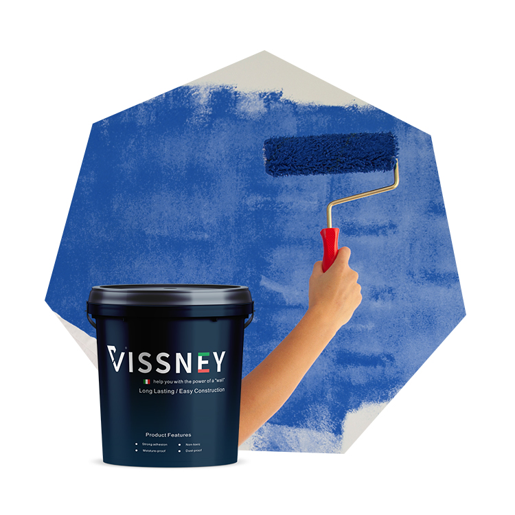 Latex Emulsion Wall Paint Bedroom Living Room Eggshell Vinyl Matte Finish Wholesales Good Price