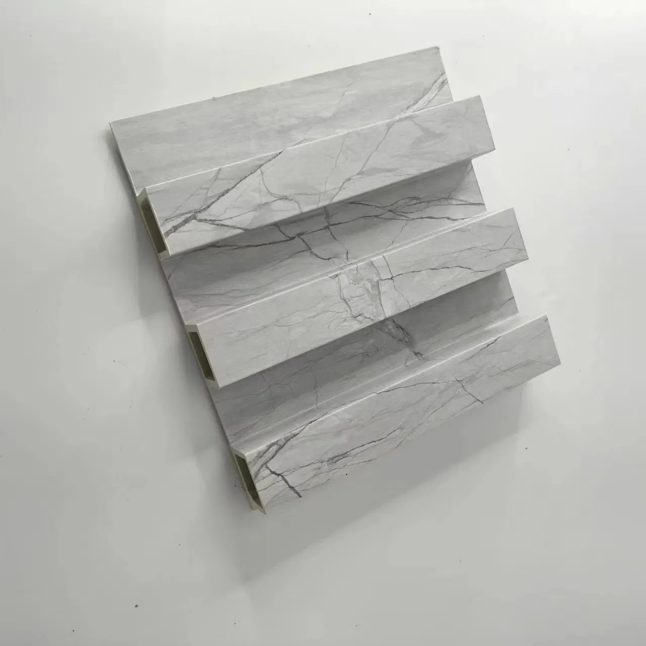 WPC Wall Decoration Indoor OEM Full Colour 195X28mm Wall Panel Building Material