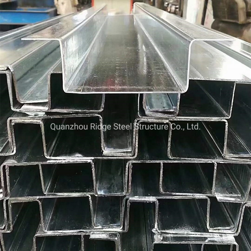 Structural Roofing GB Ridge China Prefab Customized Steel Structure Frame Prefabricated Building Material Manufacture