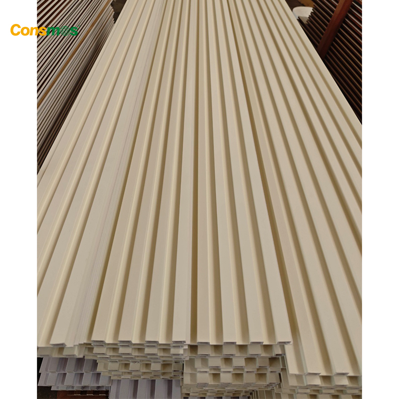 Construction Decoration Wood Wall Paneling Interior Decor WPC Wallboard Waterproof Building Material