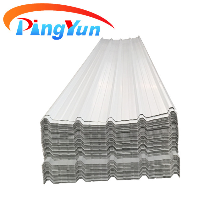 New Technology Construction Materials of PVC Plastic Roof Tiles Trapezoidal Corrugated Plastic UPVC Roofing Sheet