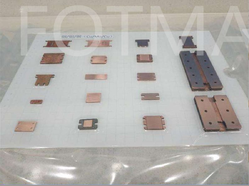 Cu/Mo/Cu (CMC) Heat Sink Electronic Packing Sandwish Composite Heat Sink Materials