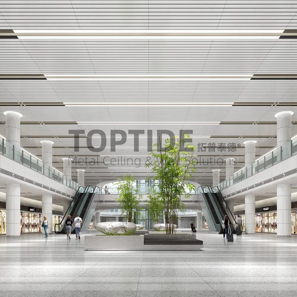 ISO Aluminum Building Decorative Ceiling Board Civil and Structural Material