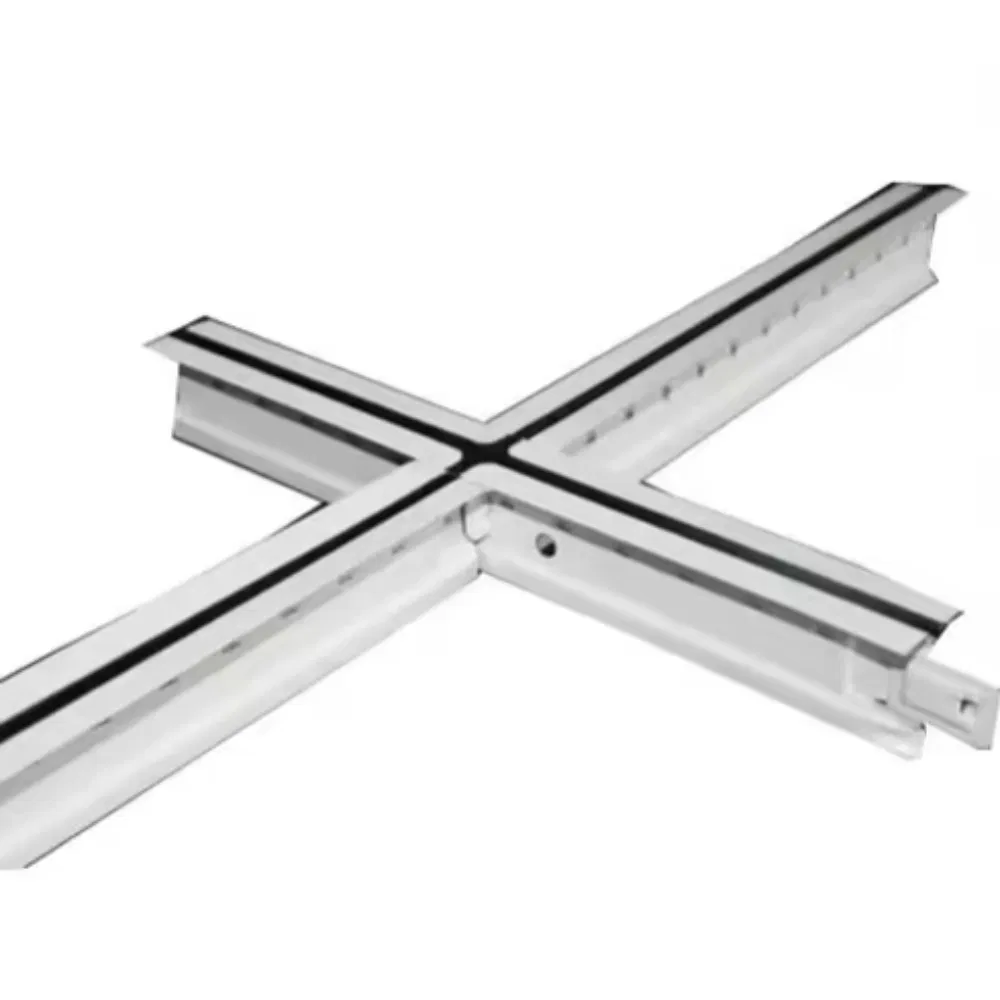 Sleek Appearance Painted T-Bar Grid System for Commercial Ceiling Projects