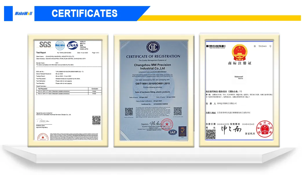 Quality Certificates