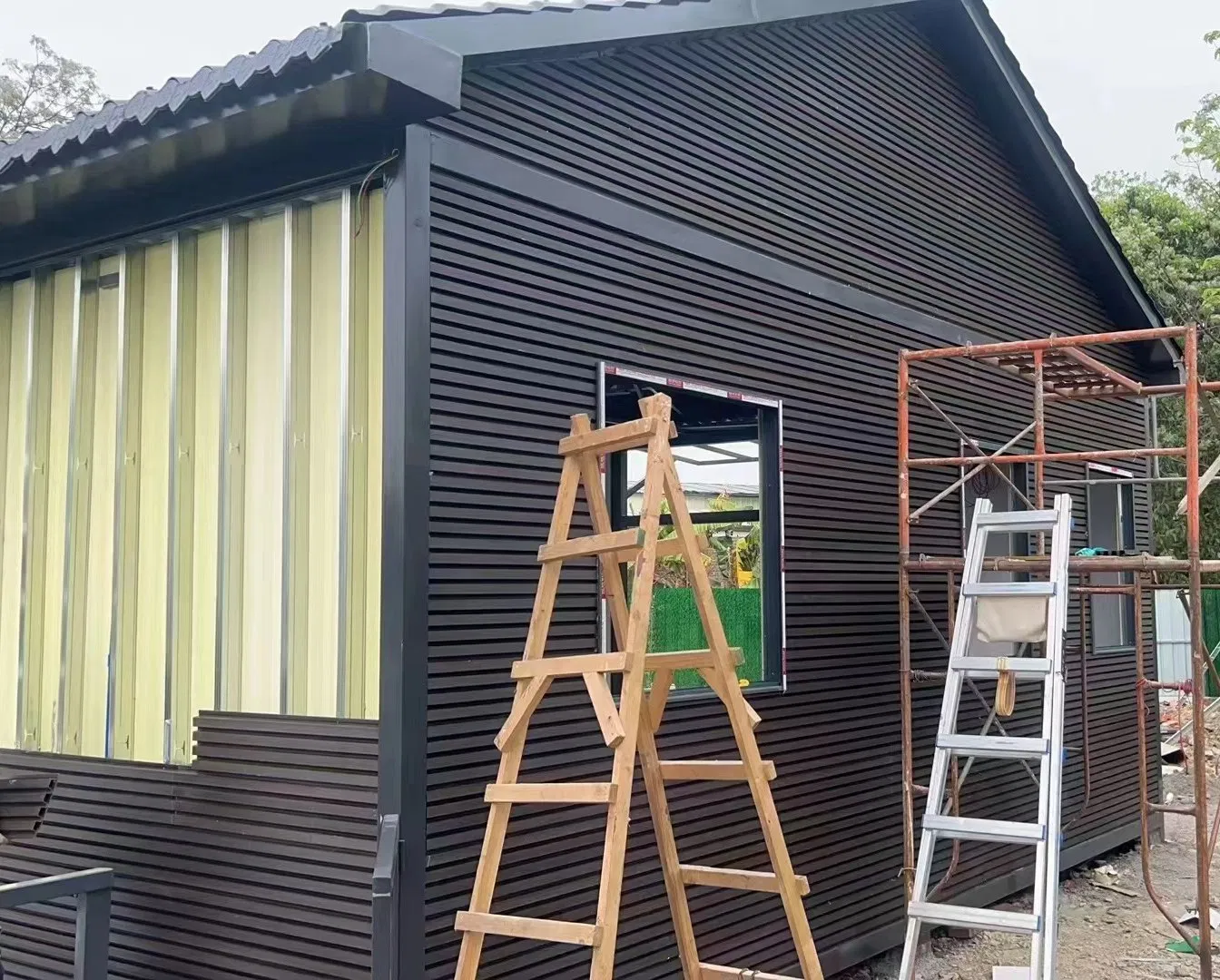 Good Service Outdoor China UV Board Wall Cladding WPC Material Wood Plastic Composite High-Quality WPC Material for Outdoor Wall Cladding