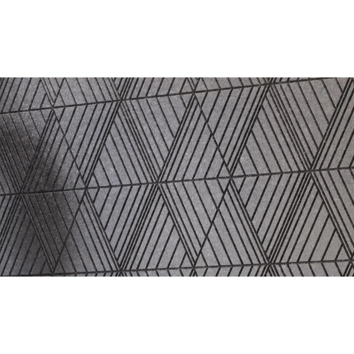 Sound Absorption Material U-Grooved Wall Pet Fabric Acoustic Panel