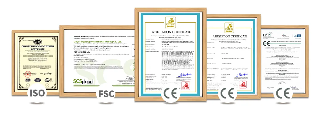 Certifications