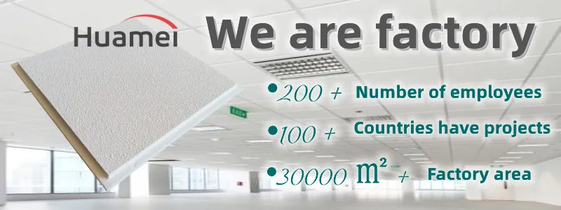 Fiberglass acoustic Ceiling panel