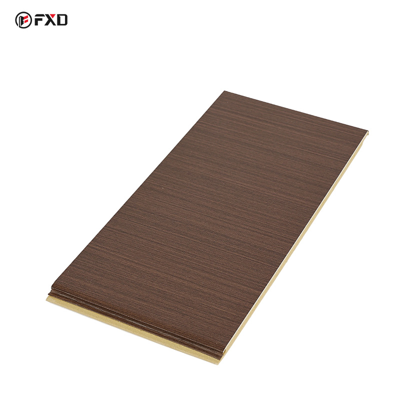 Shandong, China PVC Decoration Material Bamboo Charcoal Wood Veneer Wooden Grain with Good Service