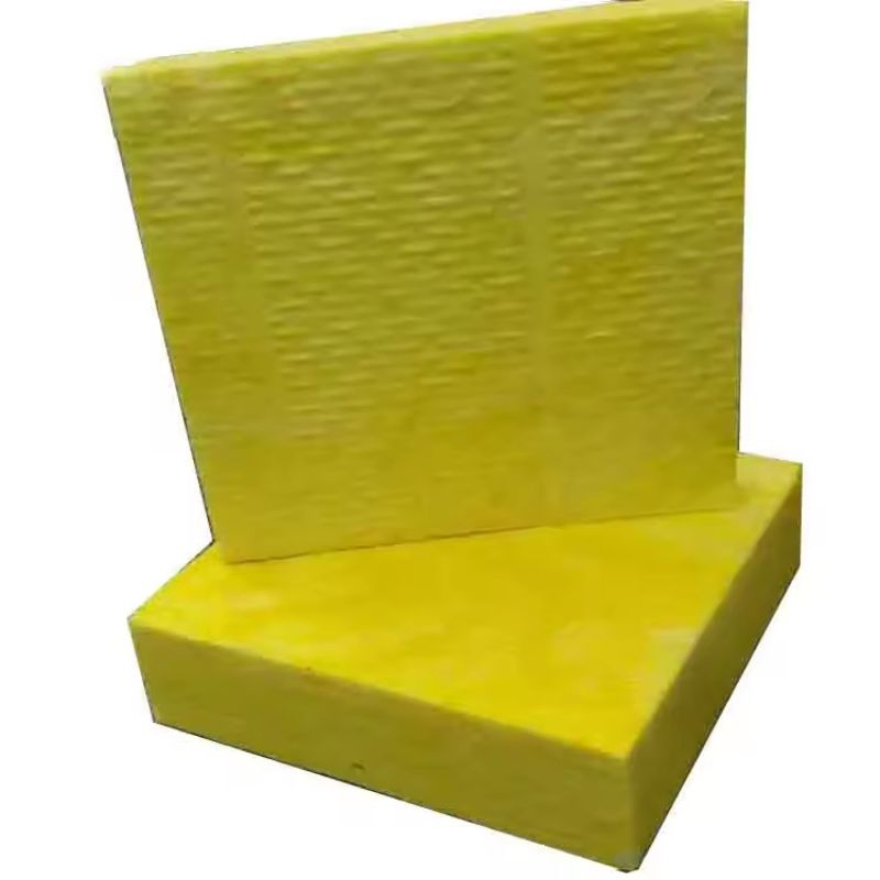 ISO 50mm Inch Thickness Non-Flammable Fiberglass Insulation Roll Blanket Glass Wool Heat Insulation Materials
