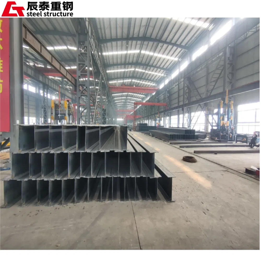 The Chinese Factory Processes and Manufactures Galvanized Steel Structural Materials for Industrial, Commercial, Agricultural, and Building Purposes