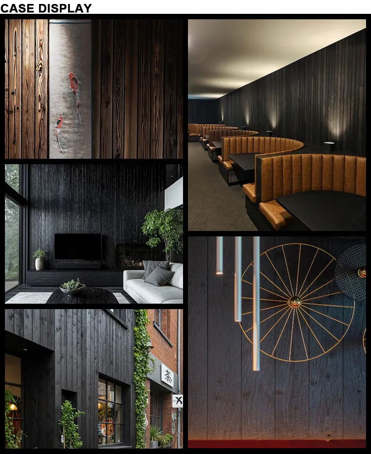 Shou Sugi Ban Wall Cladding
