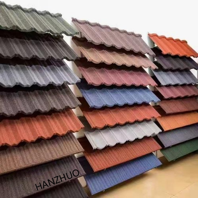 High Quality Metallic Roofing Materials with Colorful Stone Finish
