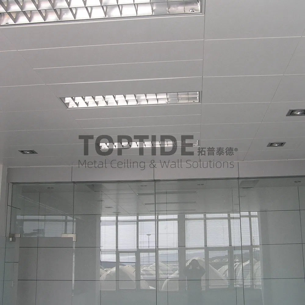 24 X 24 Aluminum Suspended Metal Ceiling Clip Snap in Multi Sizes Ceiling System