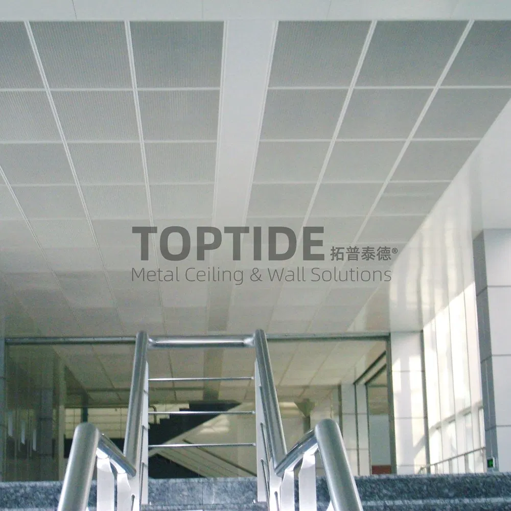 Decorative Building Wall Ceiling Aluminum Cladding Panel T Bar Ceiling System