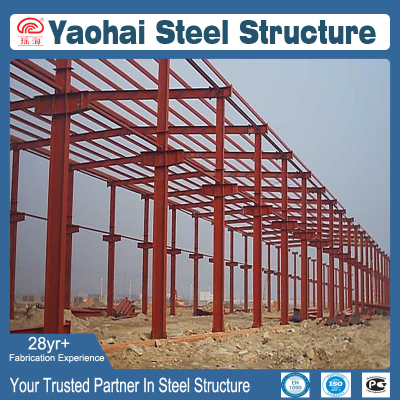Precision Structural Steel Fabrication Q355b Material ISO 9001 Certified