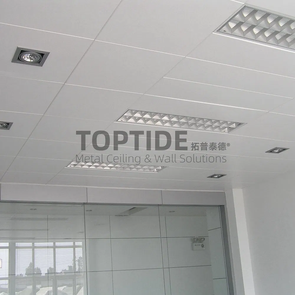 24 X 24 Aluminum Suspended Metal Ceiling Clip Snap in Multi Sizes Ceiling System