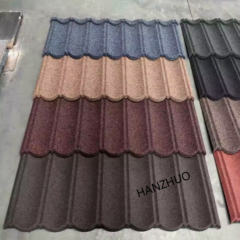 High Quality Metallic Roofing Materials with Colorful Stone Finish