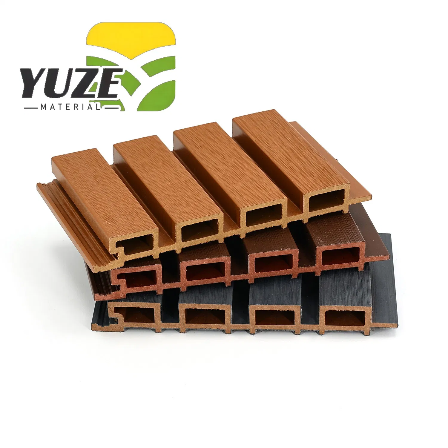 Waterproof Exterior WPC Wood Wall Panel Board Decorative Composite Outdoor Plastic Wall Cladding