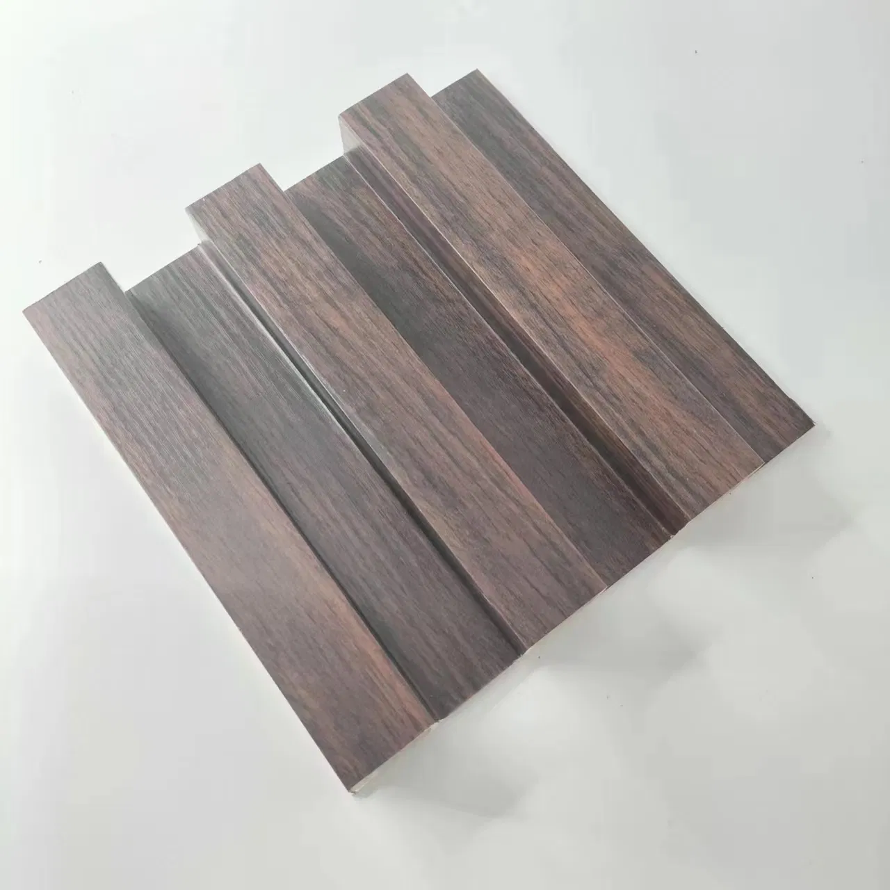 WPC Wall Decoration Indoor OEM Full Colour 195X28mm Wall Panel Building Material