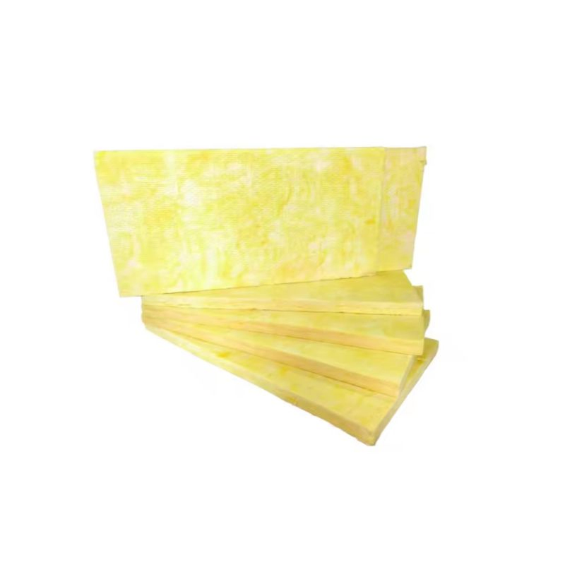 ISO 50mm Inch Thickness Non-Flammable Fiberglass Insulation Roll Blanket Glass Wool Heat Insulation Materials