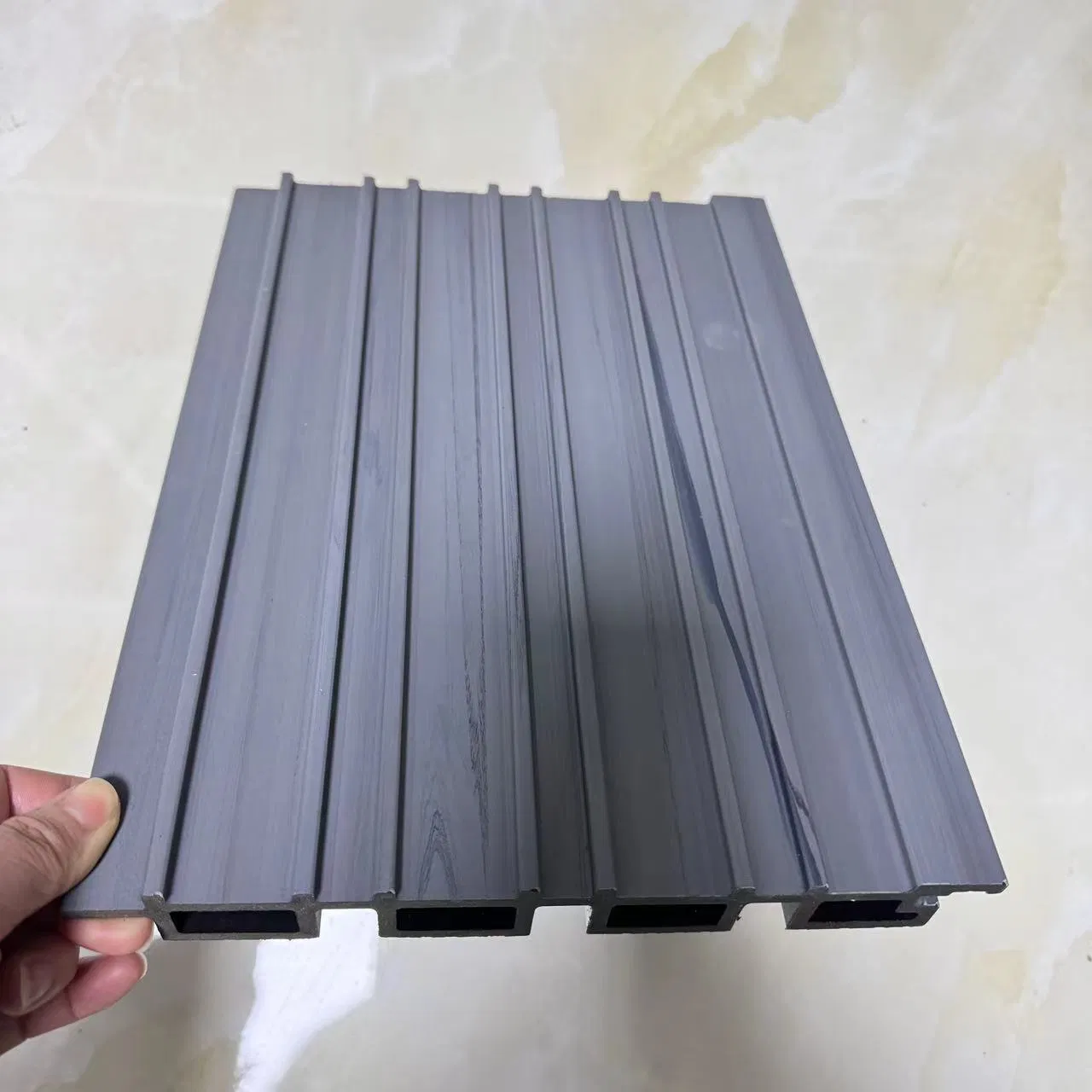 Popular 219X26 Exterior Facade WPC Co-Extrusion Great Wall Panel Cladding