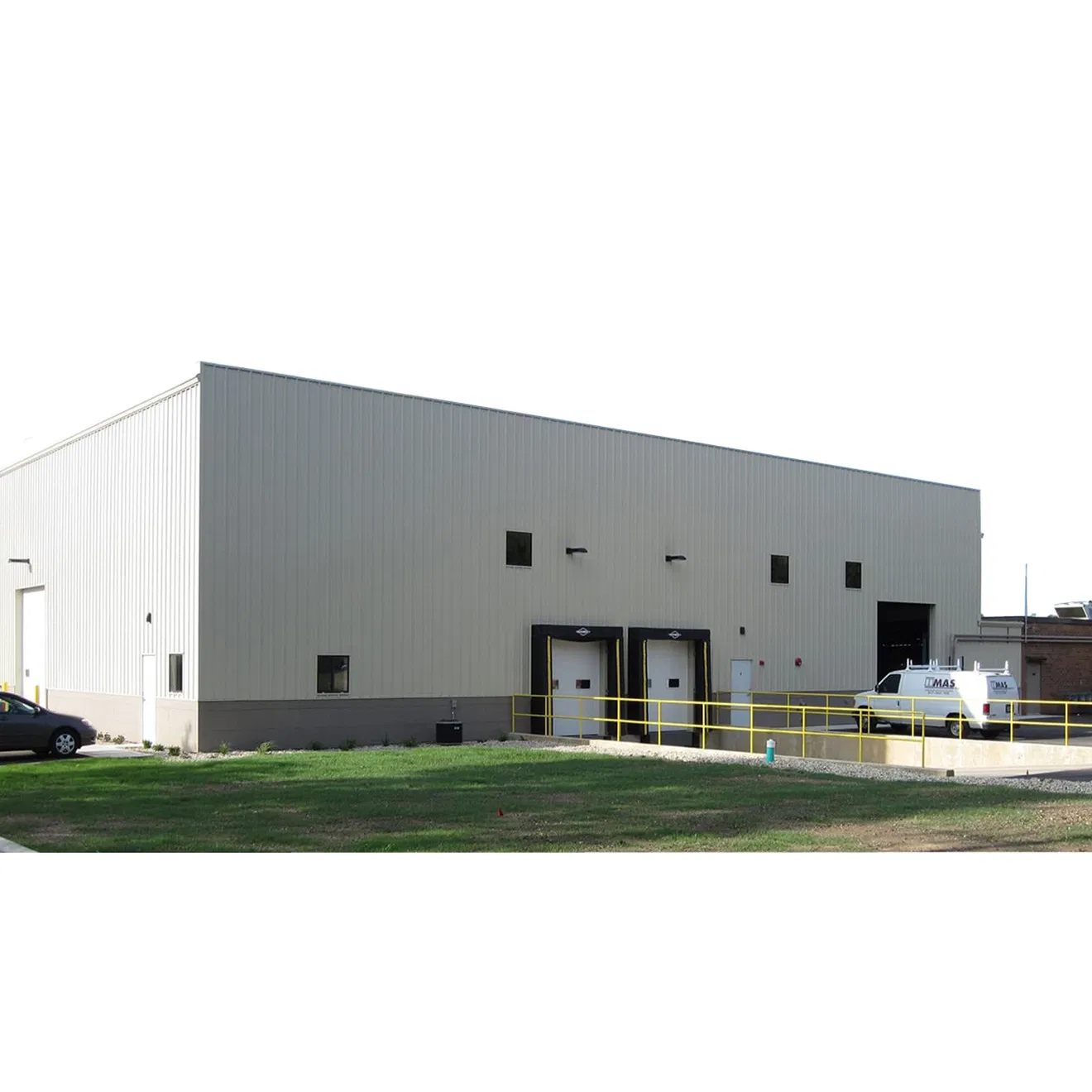 Low Cost Prefabricated Steel Frame Warehouse Hangar Workshop Steel Building Materials