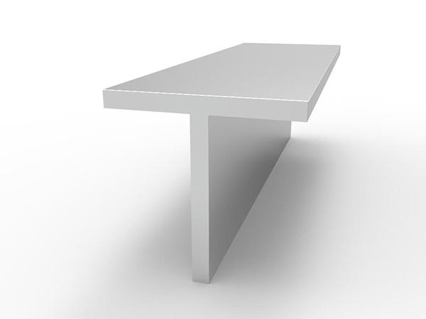 Aluminum Tees/Angle/H Beams/I Beams/T Bars Frame and Structural Material