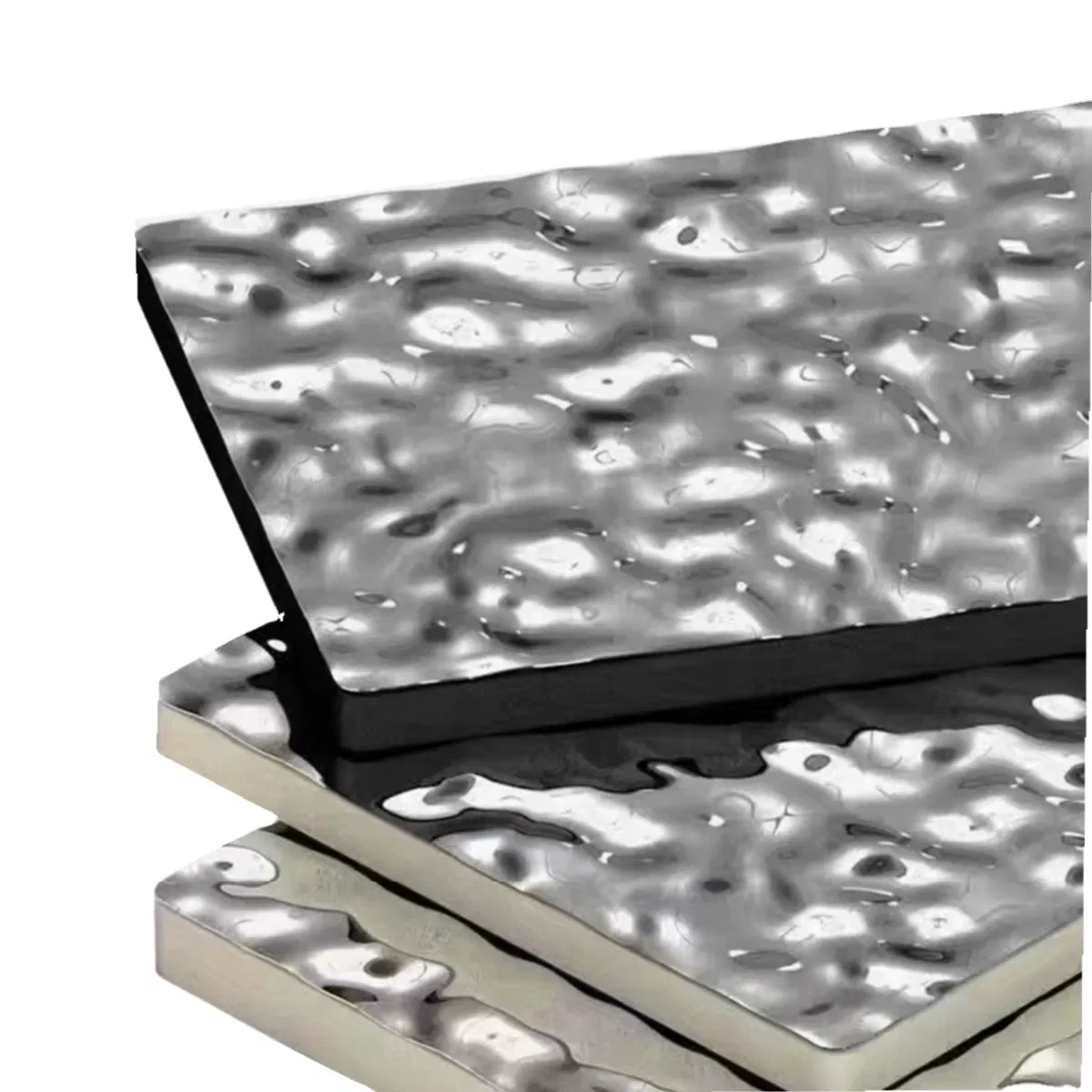 Decorative 3D Wall Panel Noble Carbon Crystal Board Building Material