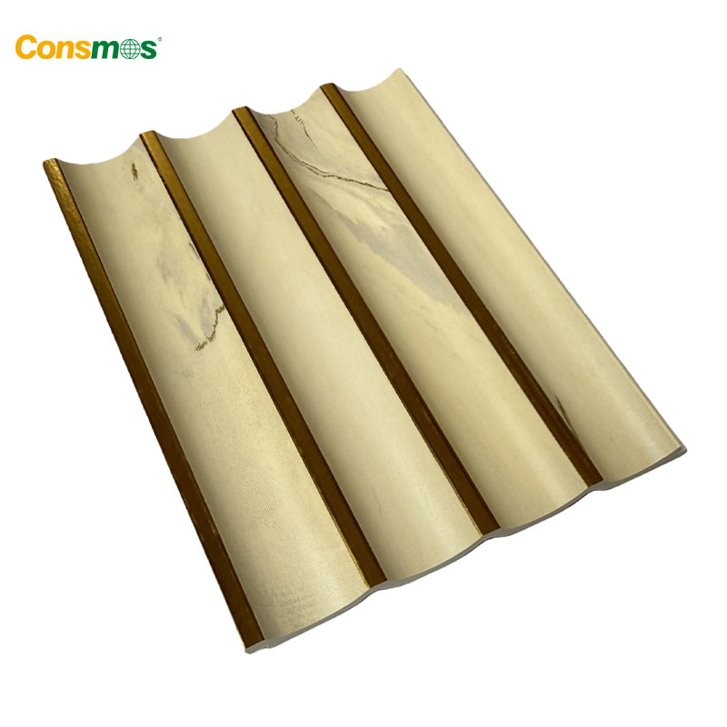 Lambrin Interior Design WPC Wall Cladding Price Painel De Parede WPC Building Decorative Material