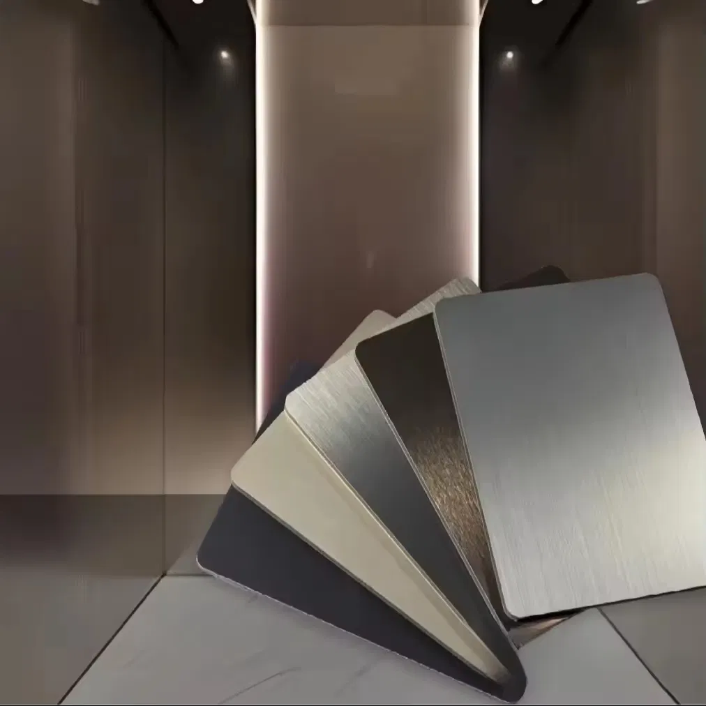 Modern Fireproof Bamboo Charcoal Wood Veneer Grain Wall Panel Carbon Crystal Plate